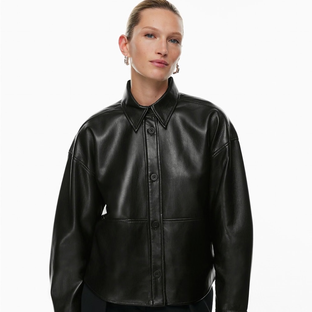 Aritzia Babaton Pelli Hip Shirt Jacket